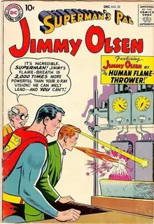 Cover of Superman's Pal, Jimmy Olsen #33