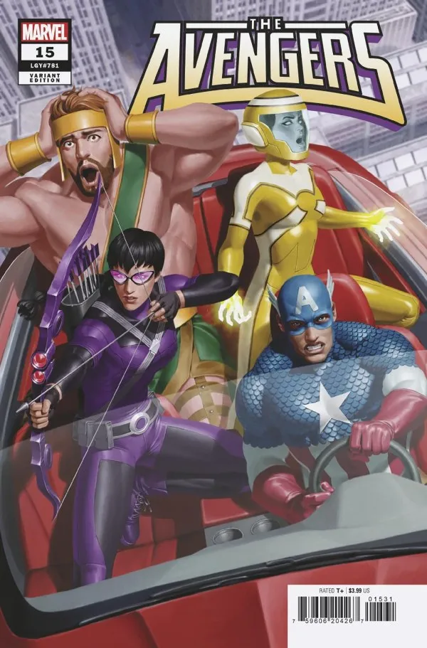 Cover of Avengers #15 (781)
