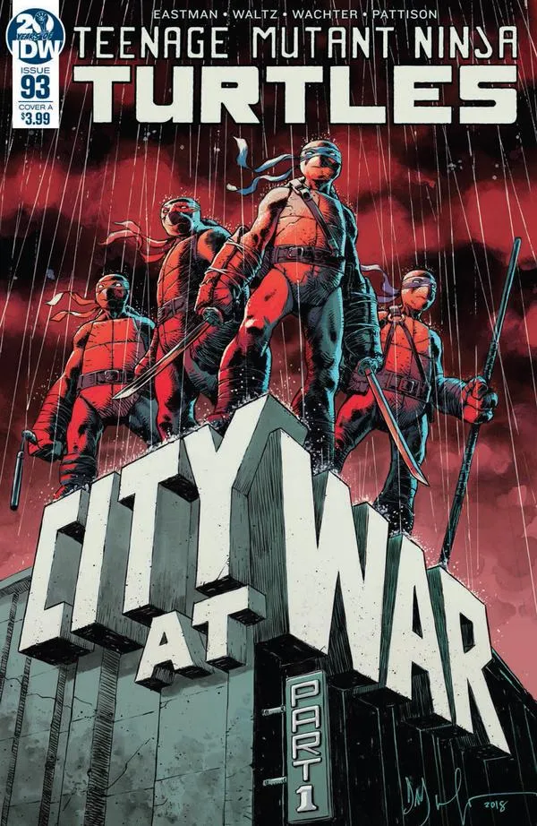 Cover of Teenage Mutant Ninja Turtles #93