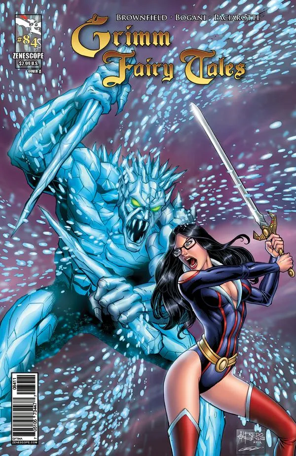 Cover of Grimm Fairy Tales #84