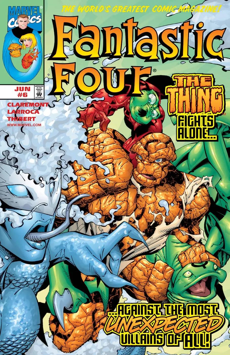 Cover of Fantastic Four #6