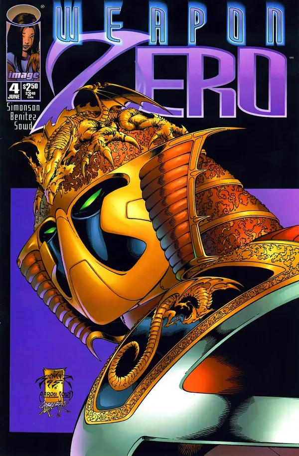Cover of Weapon Zero #4