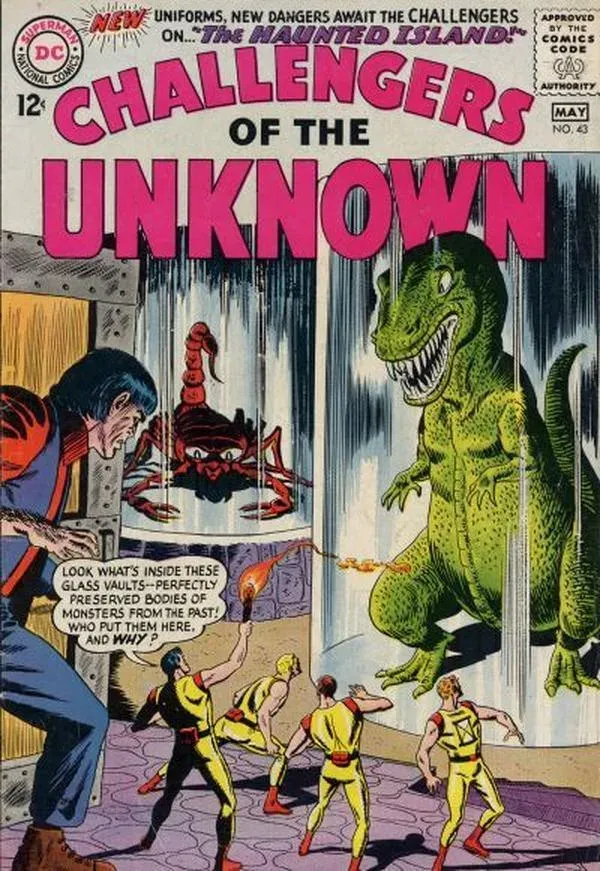 Cover of Challengers of the Unknown #43