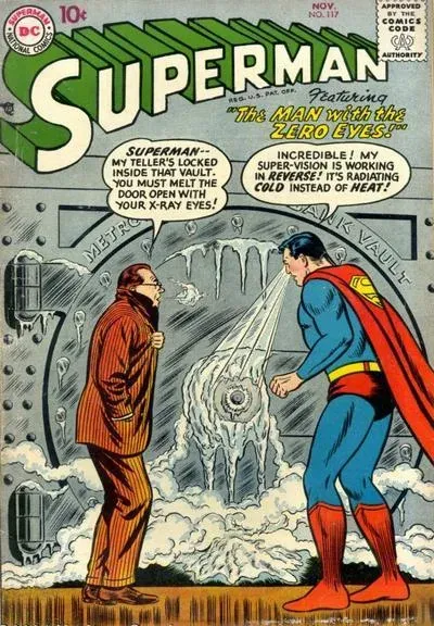 Cover of Superman #117