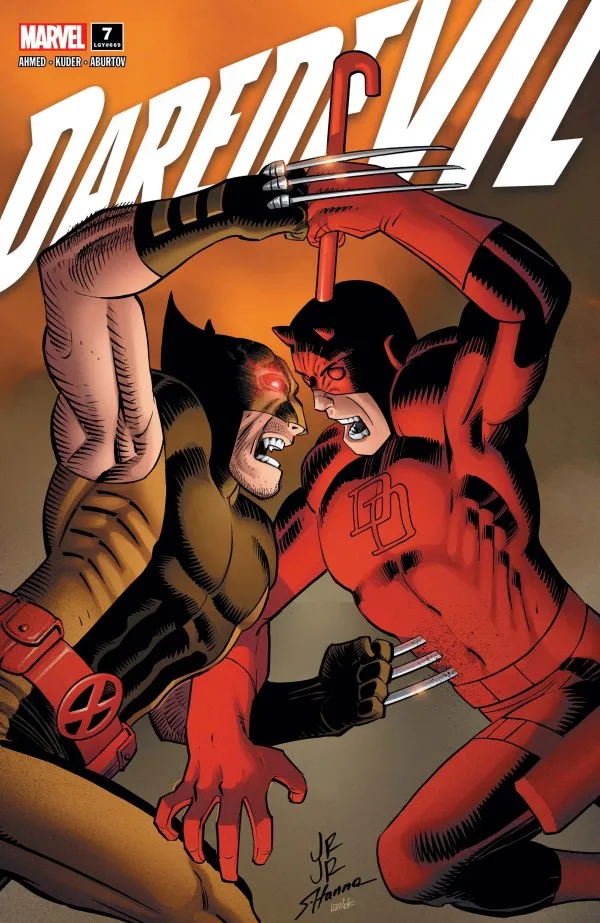 Cover of Daredevil #7 (669)