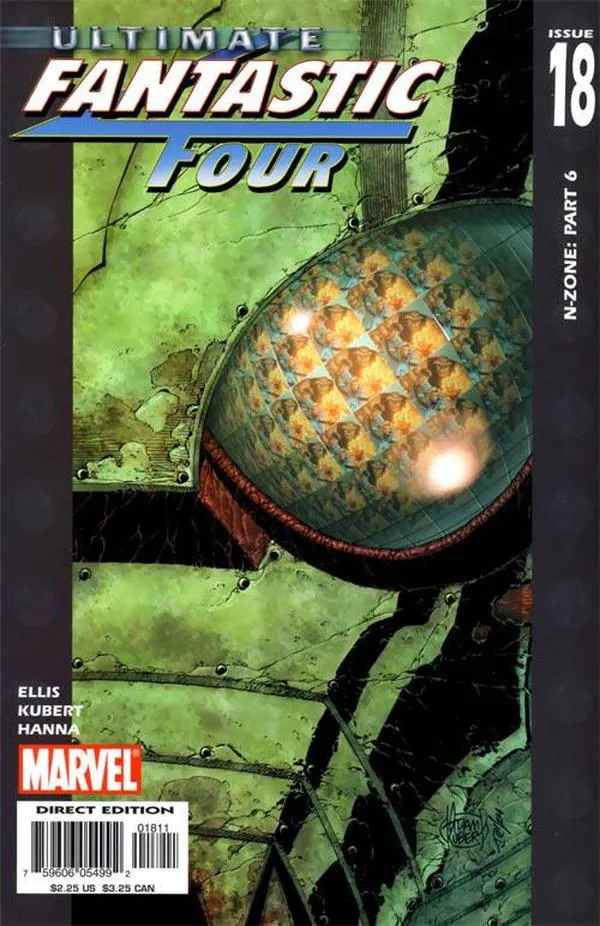 Cover of Ultimate Fantastic Four #18