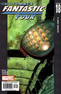 Cover of Ultimate Fantastic Four #18