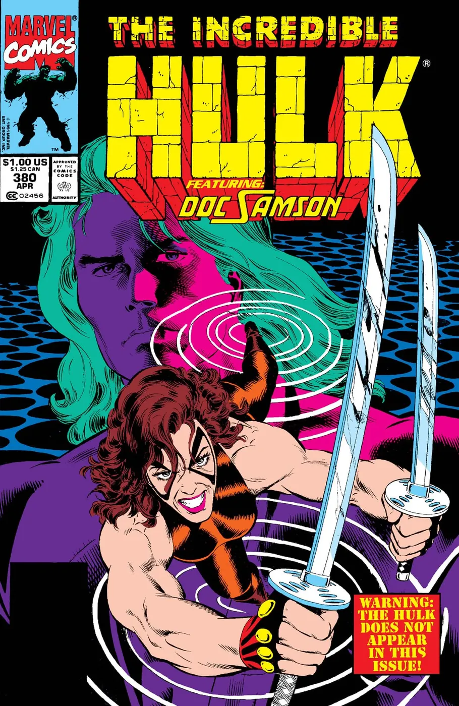 Cover of The Incredible Hulk #380