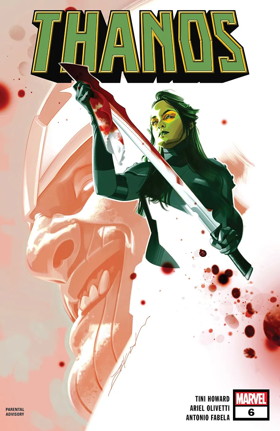 Cover of Thanos #6