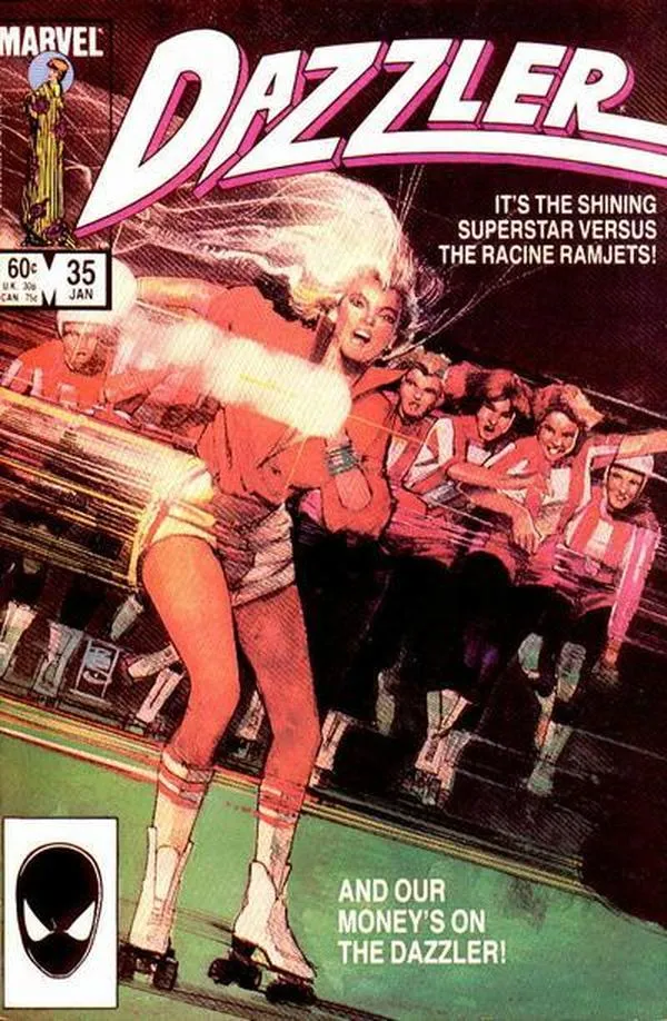 Cover of Dazzler #35
