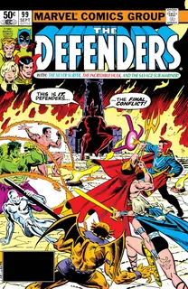 Cover of The Defenders #99