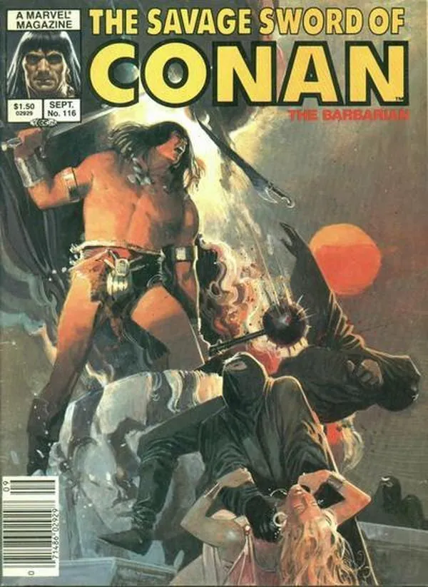Cover of The Savage Sword of Conan #116