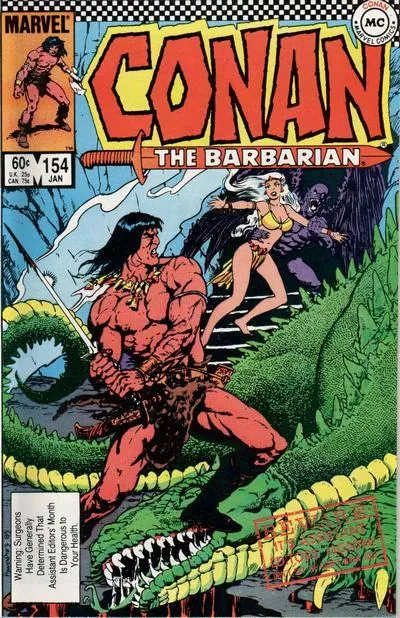Cover of Conan the Barbarian #154