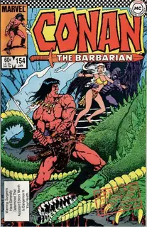 Cover of Conan the Barbarian #154