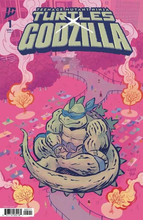 Cover of Teenage Mutant Ninja Turtles [TMNT] x Godzilla #1