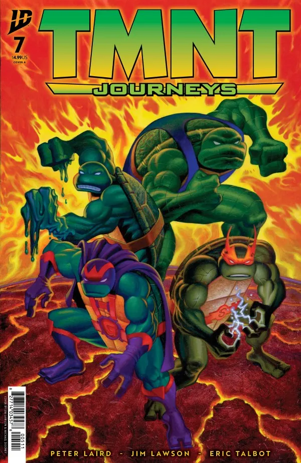 Cover of TMNT: Journeys #7