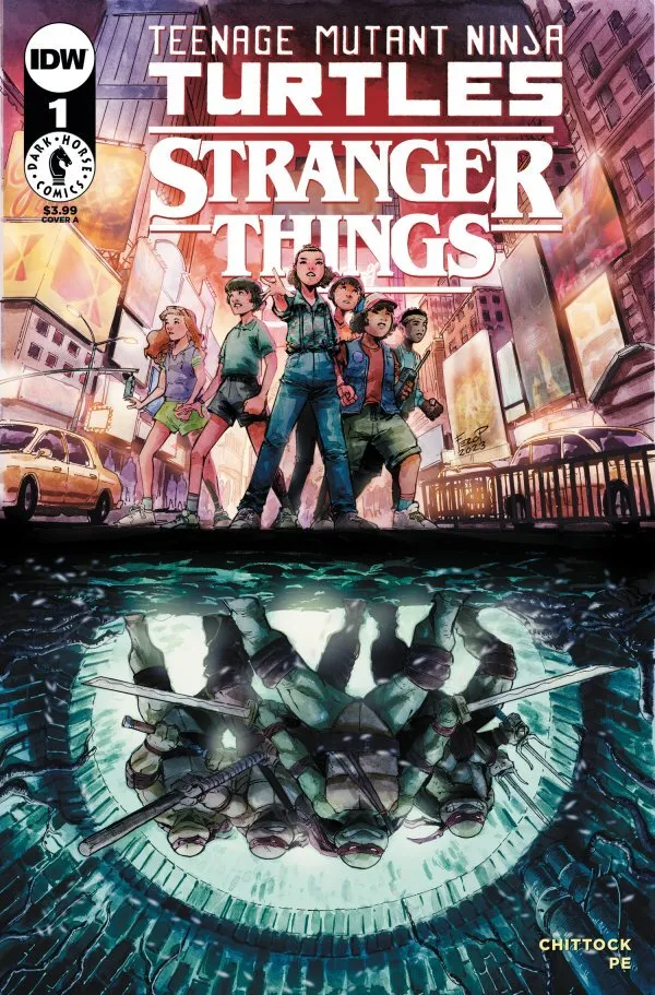 Cover of Teenage Mutant Ninja Turtles X Stranger Things #1