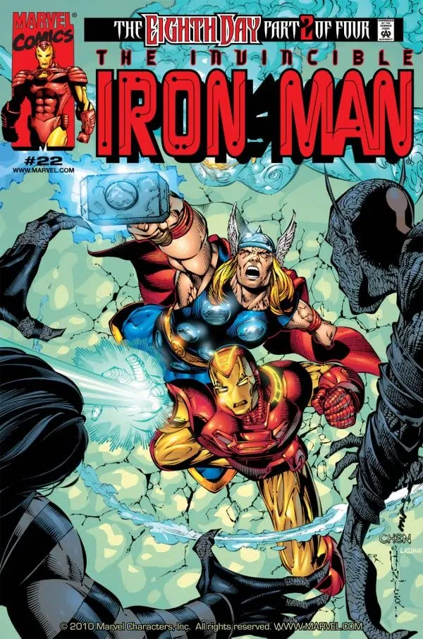 Cover of Iron Man #22