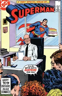 Cover of Superman #411