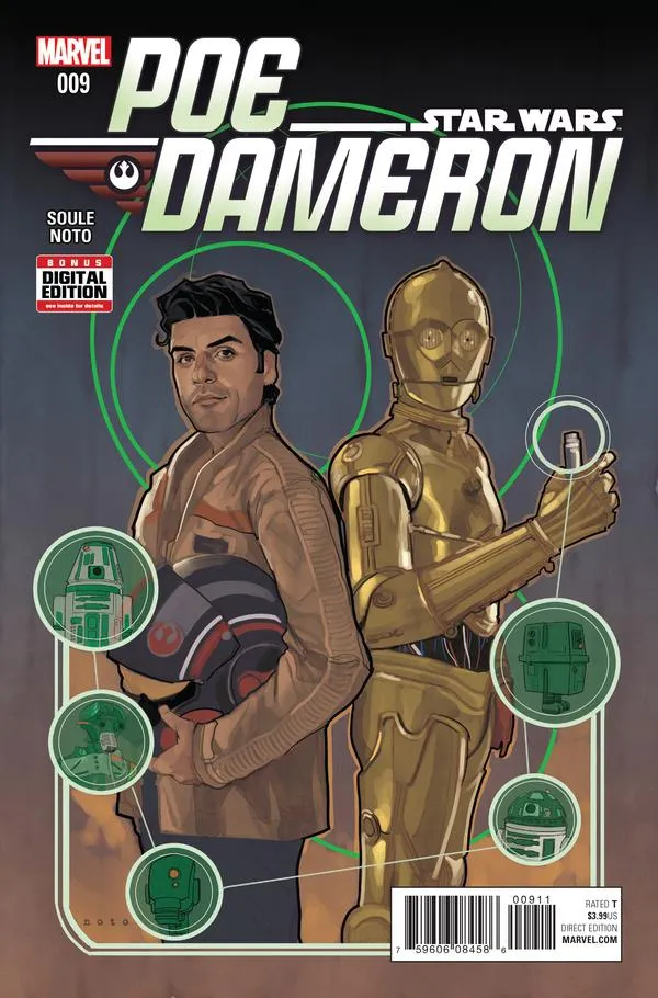 Cover of Poe Dameron #9