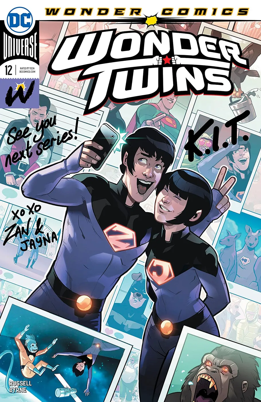 Cover of Wonder Twins #12