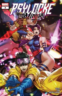 Cover of Psylocke: Ninja #3