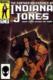 Cover of The Further Adventures of Indiana Jones #24