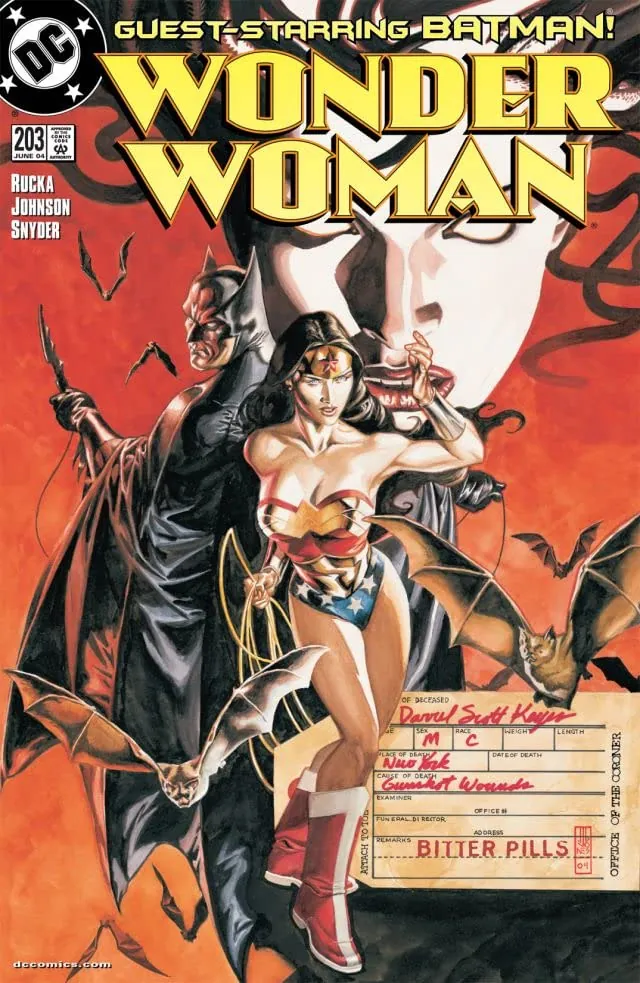 Cover of Wonder Woman #203