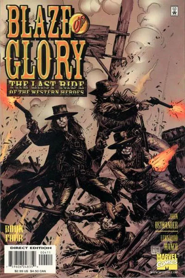 Cover of Blaze of Glory #4