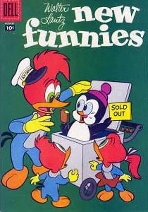 Cover of Walter Lantz New Funnies #246