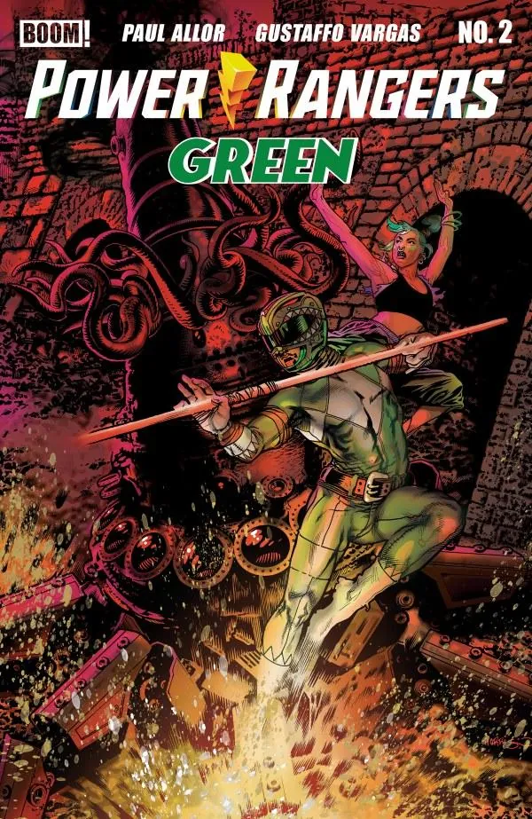 Cover of Power Rangers: Green #2
