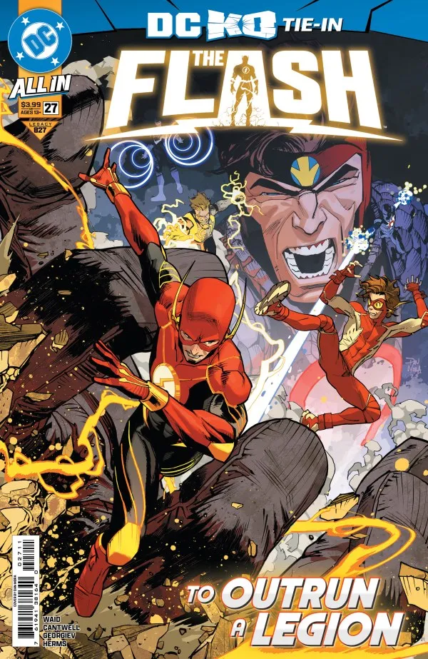 Cover of The Flash #27 (827)