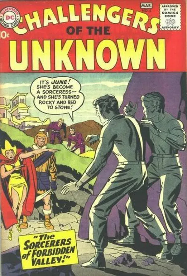 Cover of Challengers of the Unknown #6