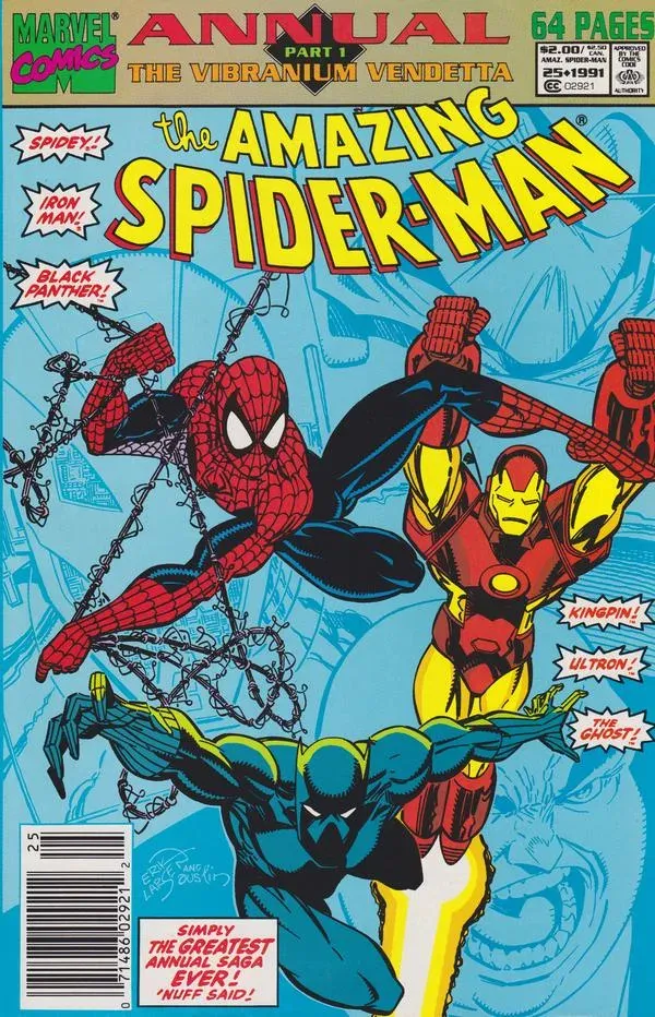 Cover of The Amazing Spider-Man Annual #25