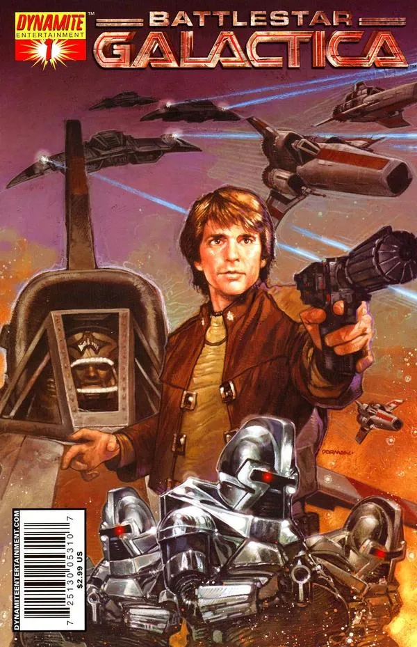 Cover of Classic Battlestar Galactica #1