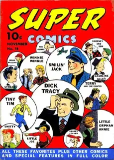 Cover of Super Comics #18