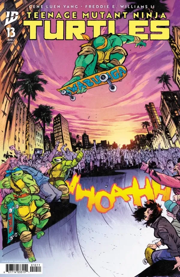 Cover of Teenage Mutant Ninja Turtles #13