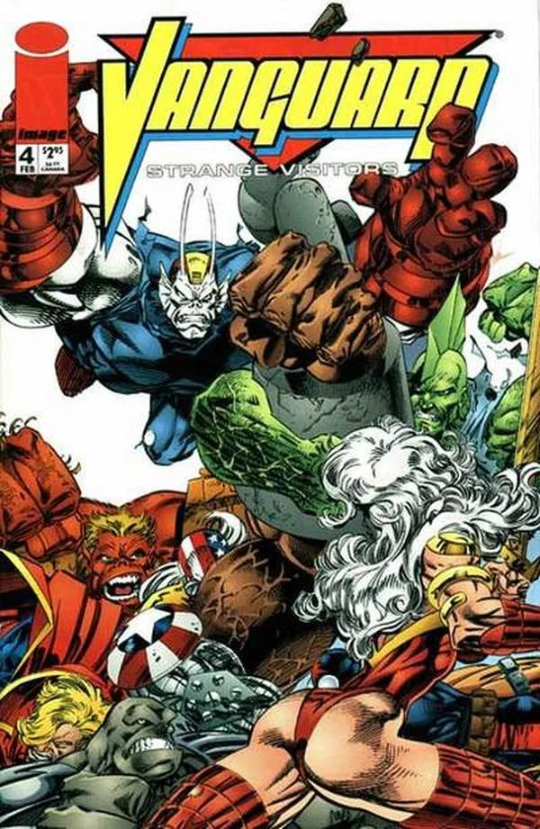 Cover of Vanguard: Strange Visitors #4