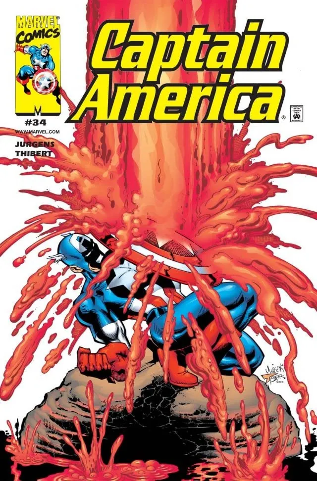Cover of Captain America #34
