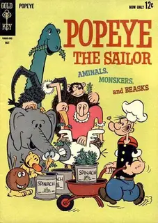 Cover of Popeye the Sailor #68