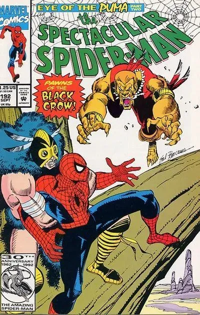 Cover of The Spectacular Spider-Man #192