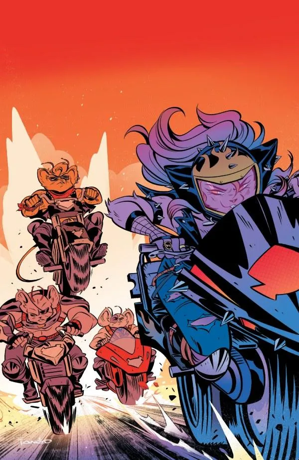 Cover of Biker Mice from Mars: Scorch #2