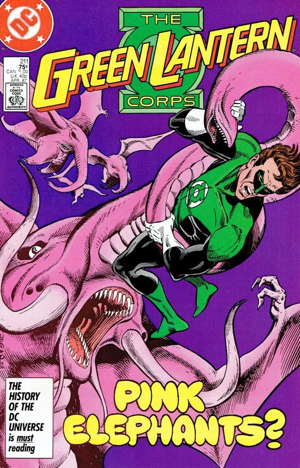 Cover of The Green Lantern Corps #211