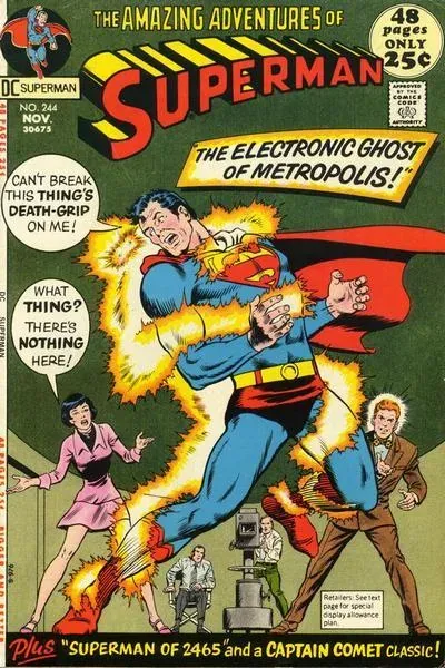 Cover of Superman #244