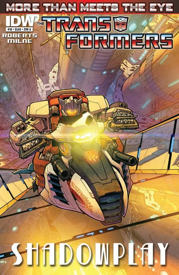 Cover of The Transformers: More Than Meets the Eye #10