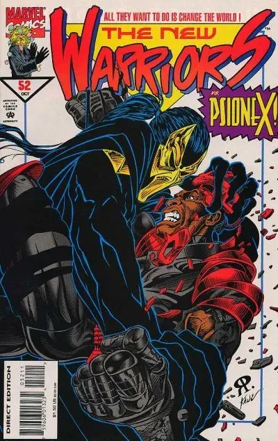 Cover of The New Warriors #52
