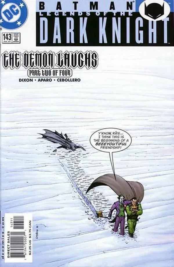 Cover of Batman: Legends of the Dark Knight #143