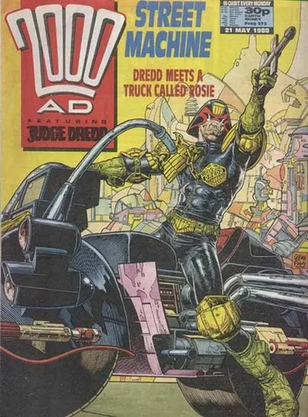 Cover of 2000 AD #575