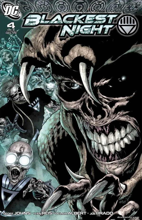 Cover of Blackest Night #4