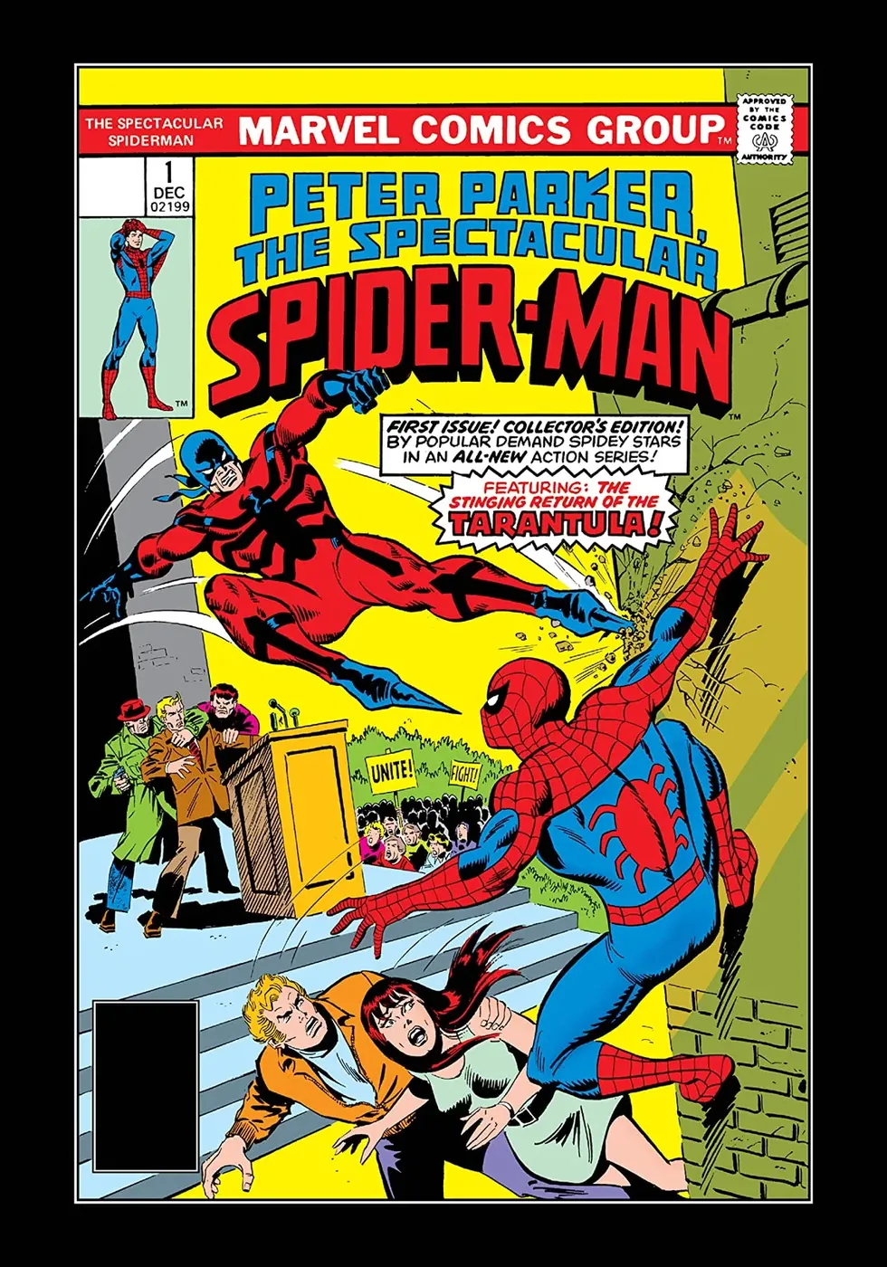 Cover of The Spectacular Spider-Man #1